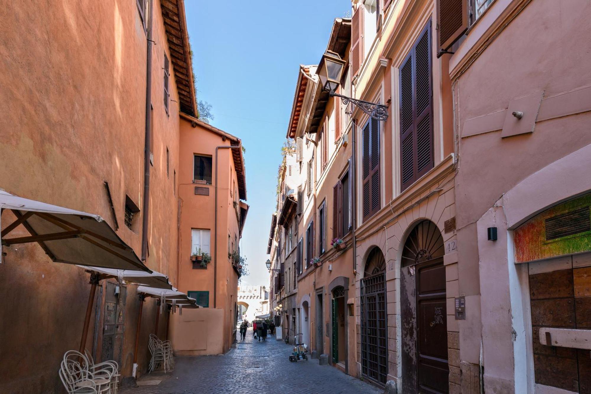 Trastevere House With Balcony,Quiet New Рим Экстерьер фото