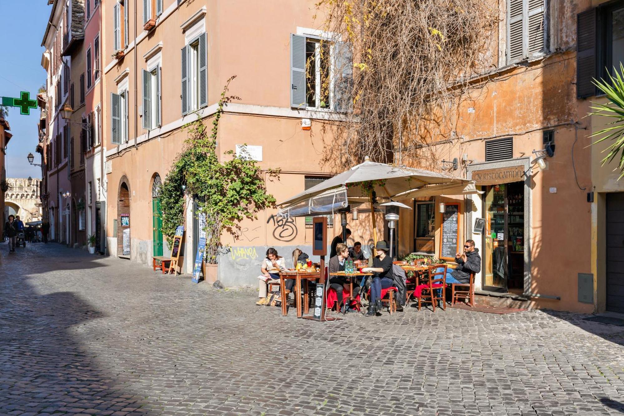 Trastevere House With Balcony,Quiet New Рим Экстерьер фото